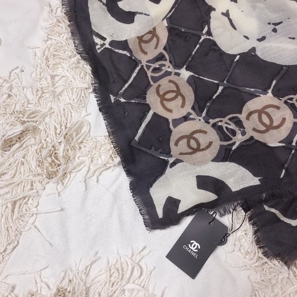 ❌SOLD❌ CHANEL Silk Scarf 💕💕